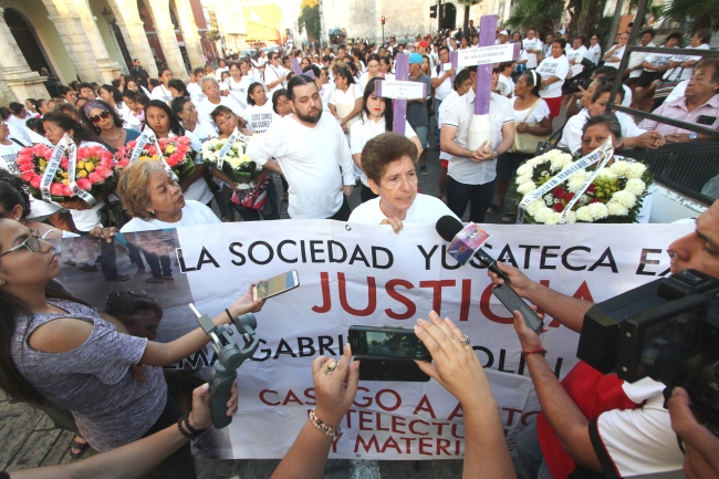 Piden justicia por caso Emma Gabriela Molina Canto